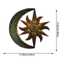 Celestial Body Metal Decor