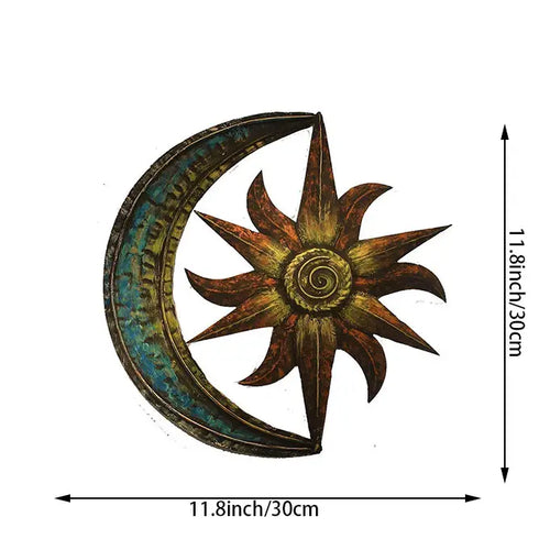 Celestial Body Metal Decor