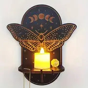 Crystal & Candle Wall Holder